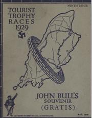 TOURIST TROPHY RACES 1929 - JOHN BULL