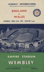 ENGLAND  V WALES (SCHOOLS