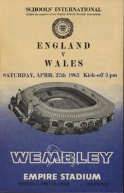 ENGLAND  V WALES (SCHOOLS