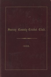 SURREY COUNTY CRICKET CLUB 1908 [HANDBOOK]