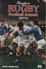 PLAYFAIR RUGBY FOOTBALL ANNUAL 1965-66