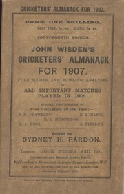 WISDEN CRICKETERS