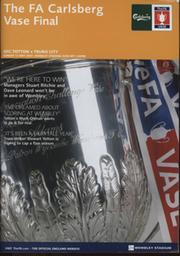 AFC TOTTON V TRURO CITY 2007 (FA VASE FINAL) FOOTBALL PROGRAMME
