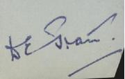DEREK PRATT (SURREY) CRICKET AUTOGRAPH