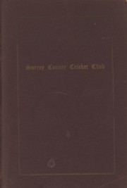 SURREY COUNTY CRICKET CLUB HANDBOOK FOR 1956