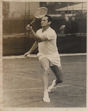 ABE SEGAL 1950S TENNIS PHOTOGRAPH