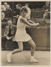 LESLEY TURNER BOWREY 1960S TENNIS PHOTOGRAPH