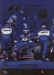 AUSTRALIAN GRAND PRIX 1999 MOTOR RACING PROGRAMME