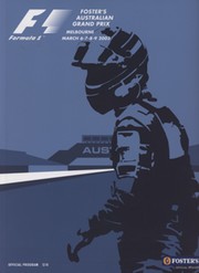 AUSTRALIAN GRAND PRIX 2003 MOTOR RACING PROGRAMME