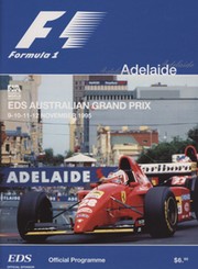 AUSTRALIAN GRAND PRIX 1995 MOTOR RACING PROGRAMME
