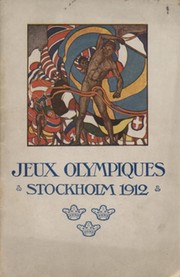 JEUX OLYMPIQUES - STOCKHOLM 1912
