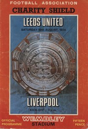 LEEDS UNITED V LIVERPOOL 1974 (CHARITY SHIELD) FOOTBALL PROGRAMME