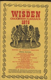 WISDEN CRICKETERS