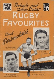 RUGBY FAVOURITES AND PERSONALITIES BOOK ONE