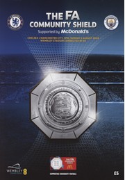 CHELSEA V MANCHESTER CITY 2018 (COMMUNITY SHIELD) FOOTBALL PROGRAMME