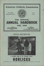 AMATEUR ATHLETIC ASSOCIATION HANDBOOK 1949