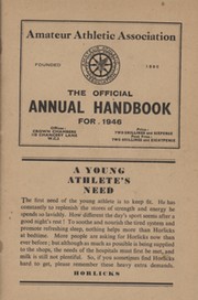 AMATEUR ATHLETIC ASSOCIATION HANDBOOK 1946