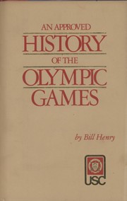 AN APPROVED HISTORY OF THE OLYMPIC GAMES