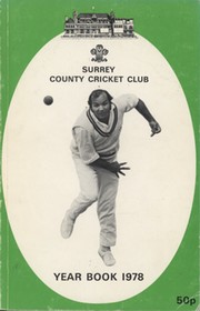 SURREY COUNTY CRICKET CLUB YEAR BOOK FOR 1978
