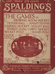 THE GAMES OF LAWN HOCKEY, GARDEN HOCKEY, GOLF HOCKEY ETC. (SPALDING