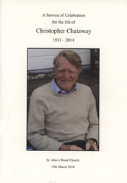CHRISTOPHER CHATAWAY 1931-2014 SERVICE OF CELEBRATION