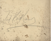 TED KID LEWIS BOXING AUTOGRAPH