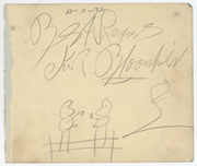 JACK BLOOMFIELD 1933 BOXING AUTOGRAPH