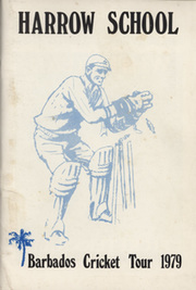 HARROW SCHOOL CRICKET TOUR OF BARBADOS 1979 BROCHURE