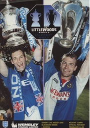 BLACKBURN ROVERS V EVERTON 1995 (CHARITY SHIELD) FOOTBALL PROGRAMME