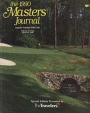 MASTERS 1990 (AUGUSTA) OFFICIAL GOLF PROGRAMME