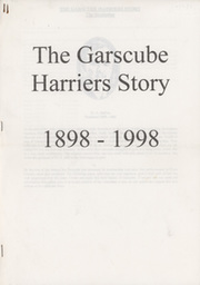 THE GARSCUBE HARRIERS STORY 1898-1998