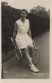 SARAH PALFREY COOKE (USA) TENNIS POSTCARD