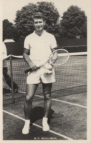 MARTIN MULLIGAN (AUSTRALIA) TENNIS POSTCARD