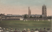 SOMERSET COUNTY CRICKET GROUND (TAUNTON) 1906 POSTCARD