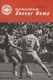 CANADIAN SOCCER NEWS - VOL.8, NO.6, 1978