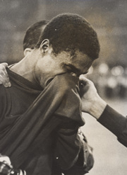 EUSEBIO 1966 (WORLD CUP SEMI-FINAL) FOOTBALL PHOTOGRAPH