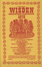 WISDEN CRICKETERS