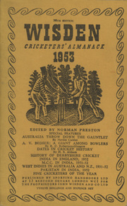 WISDEN CRICKETERS
