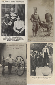 EDWARDIAN ECCENTRICS - DISTANCE WALKING POSTCARDS (X8)