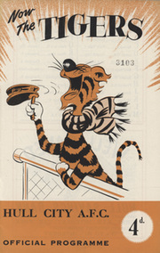 HULL CITY V BRISTOL ROVERS 1956-57 FOOTBALL PROGRAMME