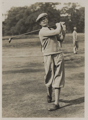 HERBERT JOLLY 1929 (FOXGROVE) GOLF PHOTOGRAPH