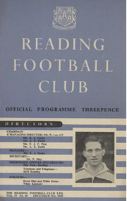 READING V EXETER CITY 1949-50 FOOTBALL PROGRAMME