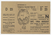 ENGLAND V AUSTRALIA 1961 (OVAL) CRICKET TICKET