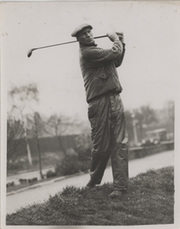 ARCHIE COMPSTON 1935 (ROEHAMPTON) GOLF PHOTOGRAPH