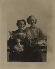 MARLENE STEWART & PHILOMENA GARVEY 1953 (BRITISH WOMEN