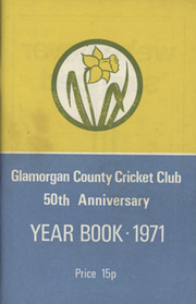 GLAMORGAN COUNTY CRICKET CLUB YEAR BOOK 1971