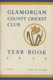 GLAMORGAN COUNTY CRICKET CLUB YEAR BOOK 1954