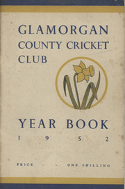 GLAMORGAN COUNTY CRICKET CLUB YEAR BOOK 1952