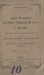 WISDEN CRICKETERS
