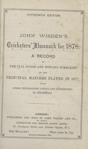 WISDEN CRICKETERS